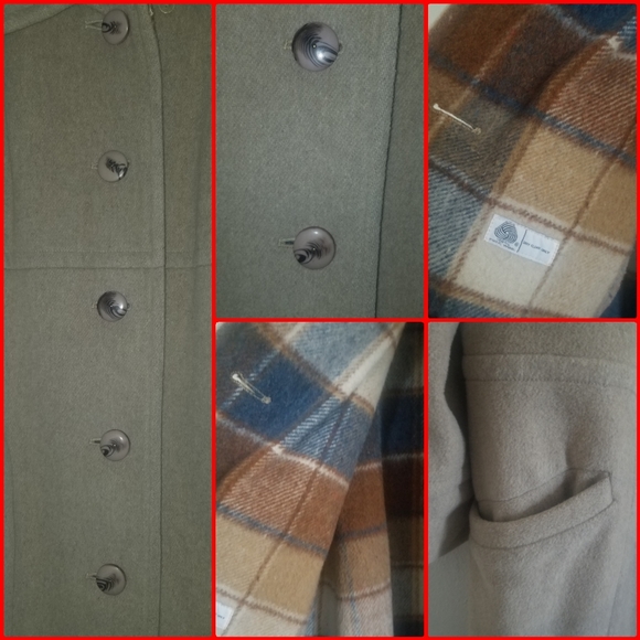 VINTAGE PENGUIN LADIES WOOL COAT EUC - Picture 2 of 12